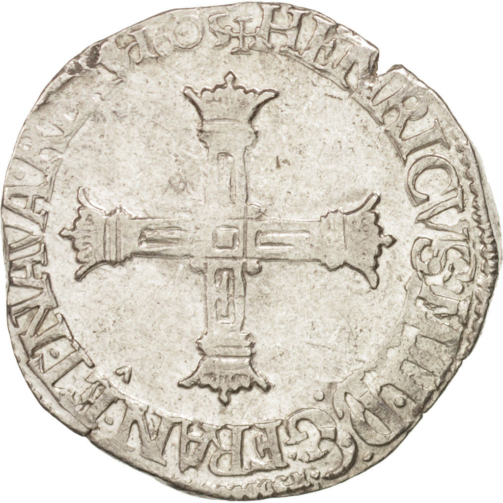 Francia, 1/4 Ecu, 1605, Saint Lô, BB, Argento, Sombart:4682