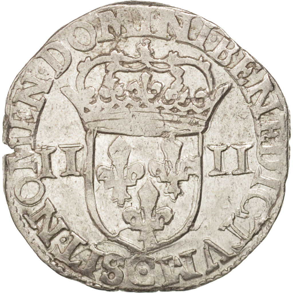 Francia, 1/4 Ecu, 1605, Saint Lô, BB, Argento, Sombart:4682