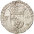 Moneda, Francia, 1/8 Ecu, 1604, Rennes, BC+, Plata, Sombart:4688