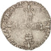 Moneta, Francia, Louis XIII, 1/8 Écu à la croix, 1/8 Ecu, 1618, Nantes, BB