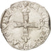 Münze, Frankreich, Charles X, 1/4 Ecu, 1591, Nantes, SS, Silber, Sombart:4670