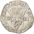 France, Charles X, 1/4 Ecu, 1597, Nantes, VF(30-35), Silver, Sombart:4670