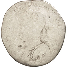 France, Charles IX, Teston, 15[--], Nantes, VG(8-10), Silver, Sombart:4602