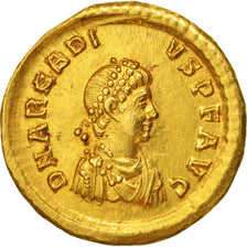 Arcadius, Solidus, Constantinople, MS(60-62), Gold, RIC:45e
