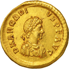 Arcadius, Solidus, Constantinople, SUP+, Or, RIC:45e