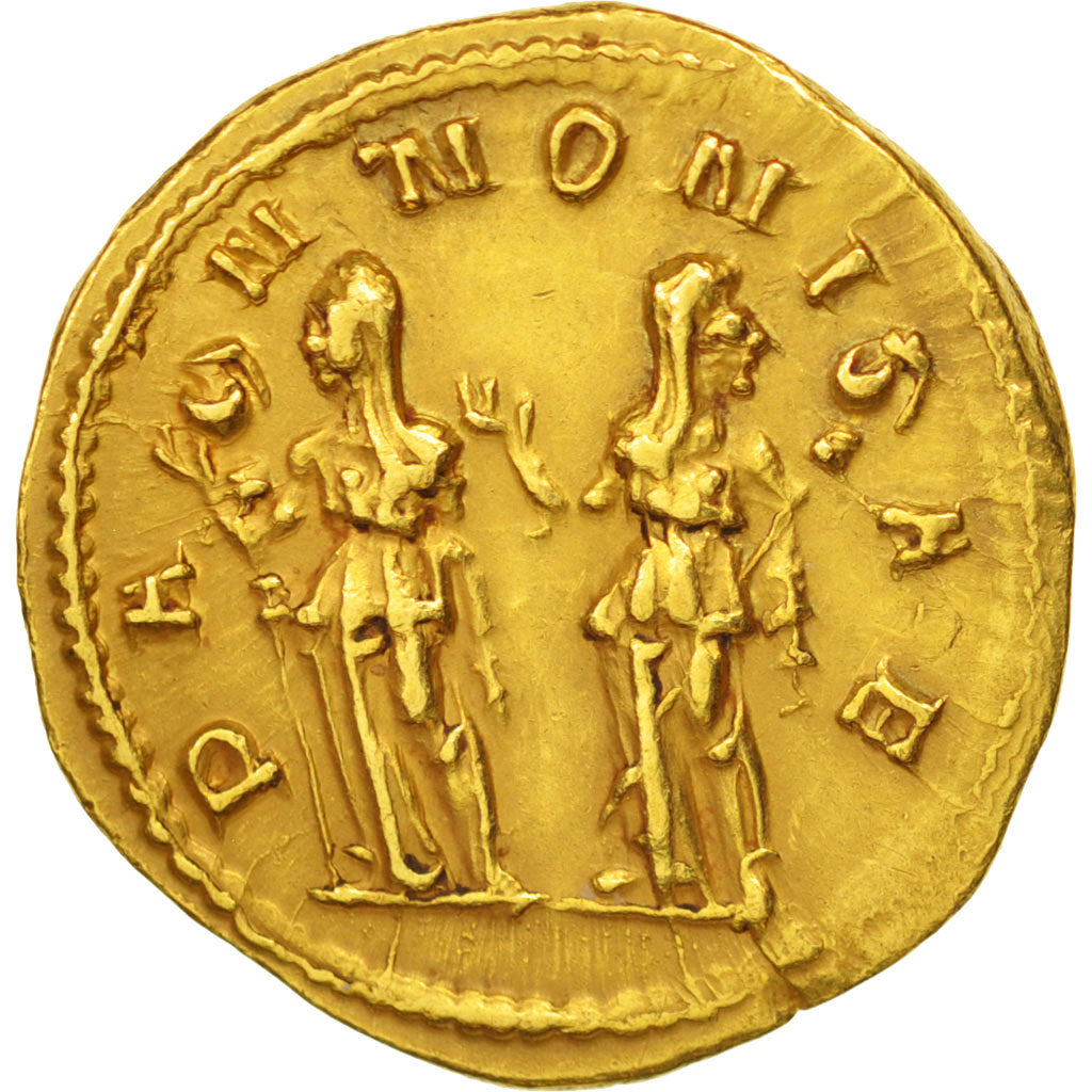 Trajan Decius, Aureus, Rome, AU(55-58), Gold, RIC:21a
