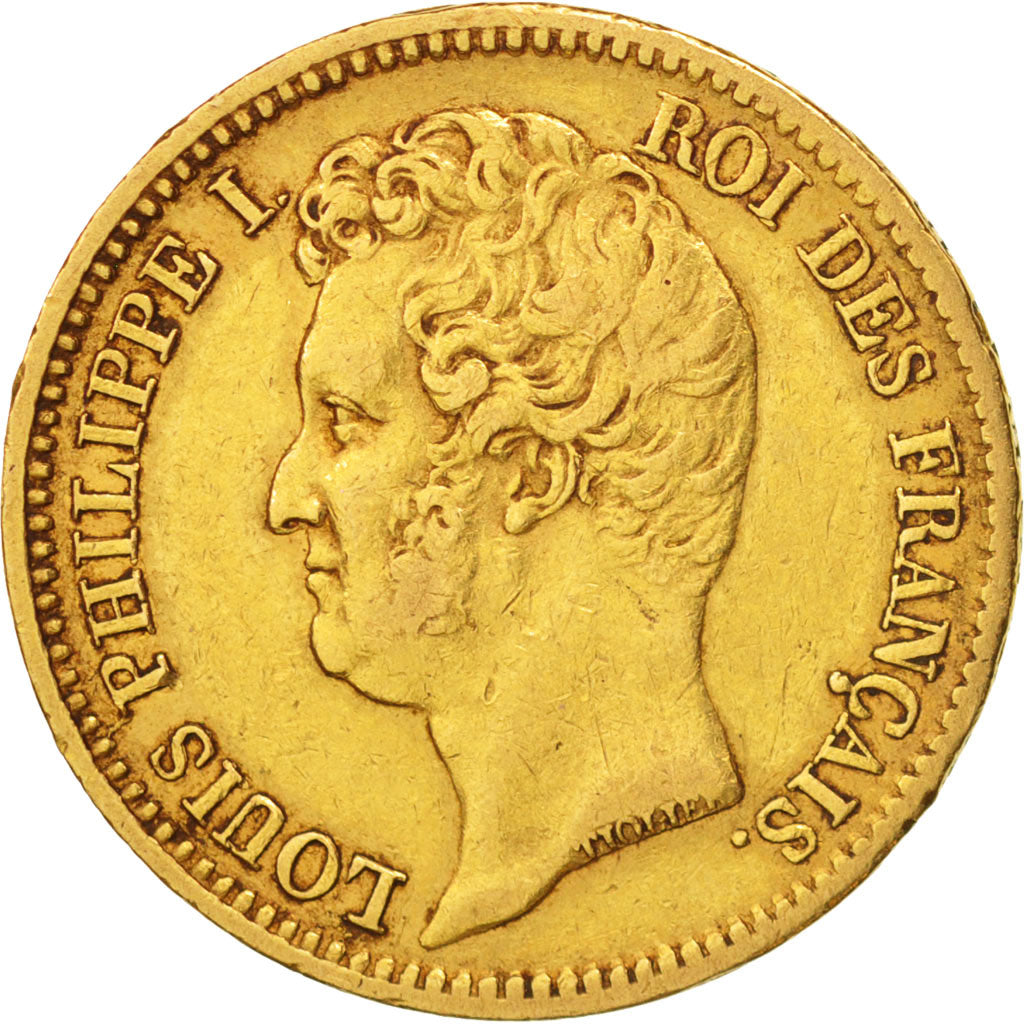 France, Louis-Philippe, 20 Francs, 1831, Paris, TTB, Or, KM:739.1, Gadoury:1030
