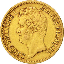 France, Louis-Philippe, 20 Francs, 1831, Paris, TTB, Or, KM:739.1, Gadoury:1030