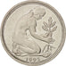 Monnaie, République fédérale allemande, 50 Pfennig, 1993, Karlsruhe, SUP+
