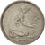 Moneta, Niemcy - RFN, 50 Pfennig, 1985, Karlsruhe, AU(55-58), Miedź-Nikiel