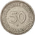 Coin, GERMANY - FEDERAL REPUBLIC, 50 Pfennig, 1970, Munich, EF(40-45)