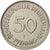 Moneda, ALEMANIA - REPÚBLICA FEDERAL, 50 Pfennig, 1989, Stuttgart, EBC, Cobre -