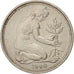 Coin, GERMANY - FEDERAL REPUBLIC, 50 Pfennig, 1990, Stuttgart, AU(55-58)
