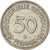 Coin, GERMANY - FEDERAL REPUBLIC, 50 Pfennig, 1983, Karlsruhe, AU(55-58)