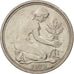 GERMANY - FEDERAL REPUBLIC, 50 Pfennig, 1979, Karlsruhe, MS(60-62), KM:109.2