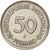Coin, GERMANY - FEDERAL REPUBLIC, 50 Pfennig, 1990, Hamburg, MS(60-62)