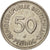 Moneda, ALEMANIA - REPÚBLICA FEDERAL, 50 Pfennig, 1983, Hamburg, EBC, Cobre -