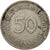 Coin, GERMANY - FEDERAL REPUBLIC, 50 Pfennig, 1967, Hamburg, EF(40-45)