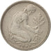 GERMANY - FEDERAL REPUBLIC, 50 Pfennig, 1967, Stuttgart, AU(50-53), KM:109.1