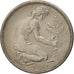 Coin, GERMANY - FEDERAL REPUBLIC, 50 Pfennig, 1970, Hamburg, AU(50-53)
