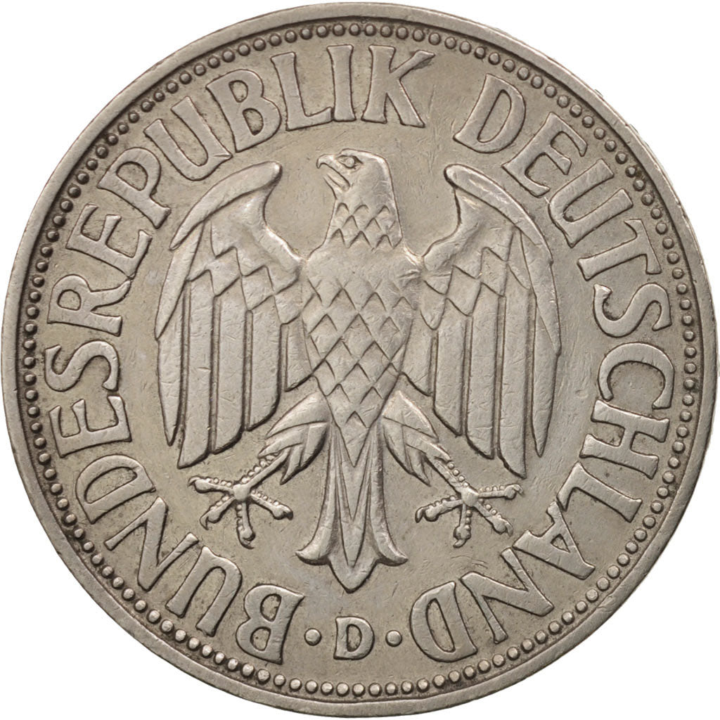GERMANIA - REPUBBLICA FEDERALE, Mark, 1950, Munich, SPL-, Rame-nichel, KM:110
