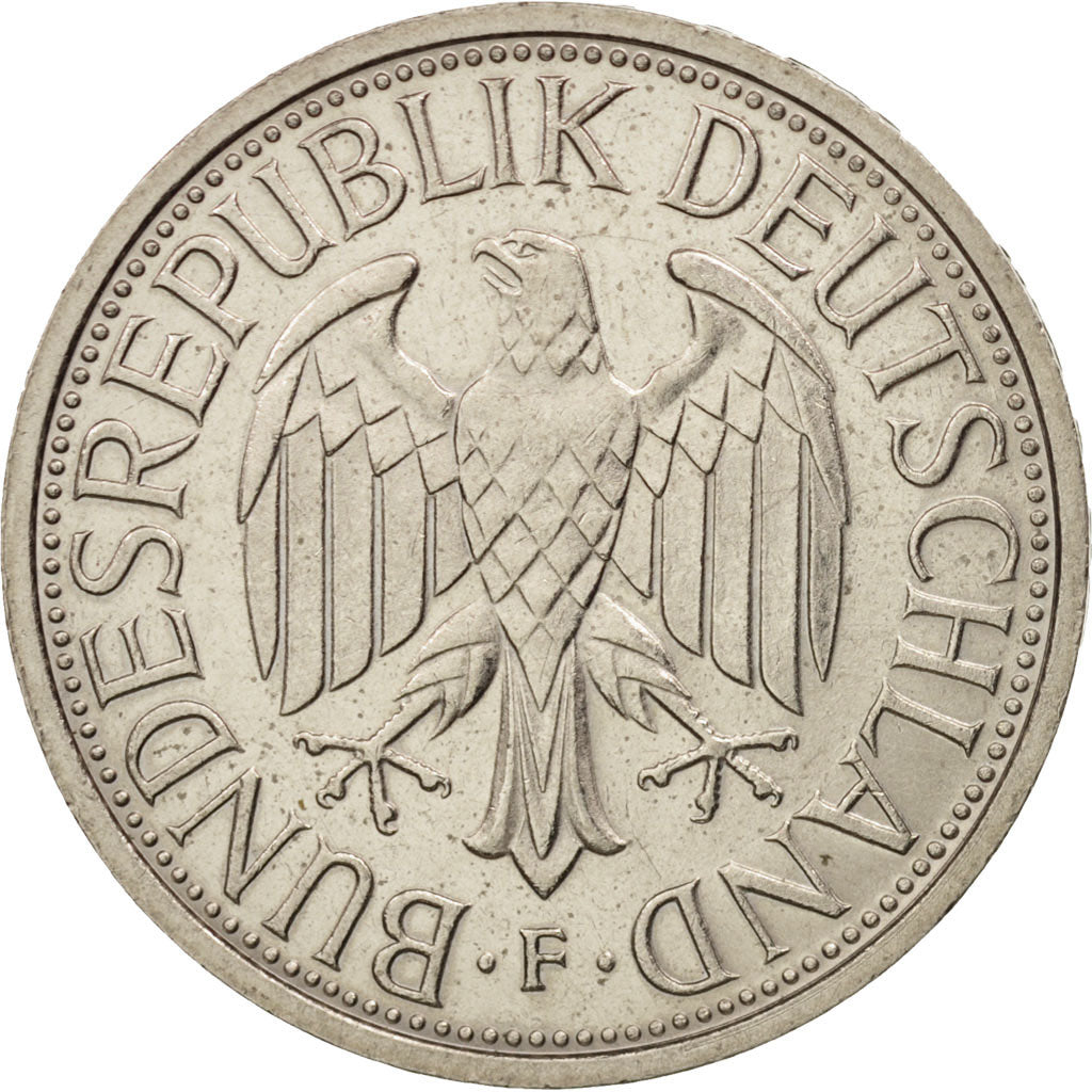 Moneda, ALEMANIA - REPÚBLICA FEDERAL, Mark, 1982, Stuttgart, SC, Cobre -