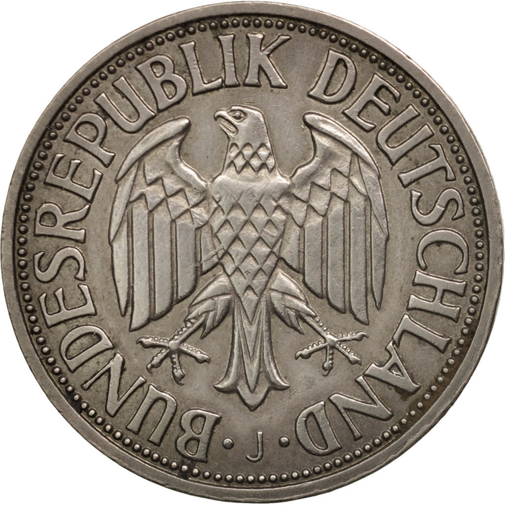 Monnaie, République fédérale allemande, Mark, 1950, Hamburg, SUP
