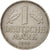 Coin, GERMANY - FEDERAL REPUBLIC, Mark, 1955, Hamburg, AU(55-58), Copper-nickel