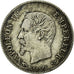 Moneda, Francia, Napoleon III, Napoléon III, 20 Centimes, 1860, Paris, MBC