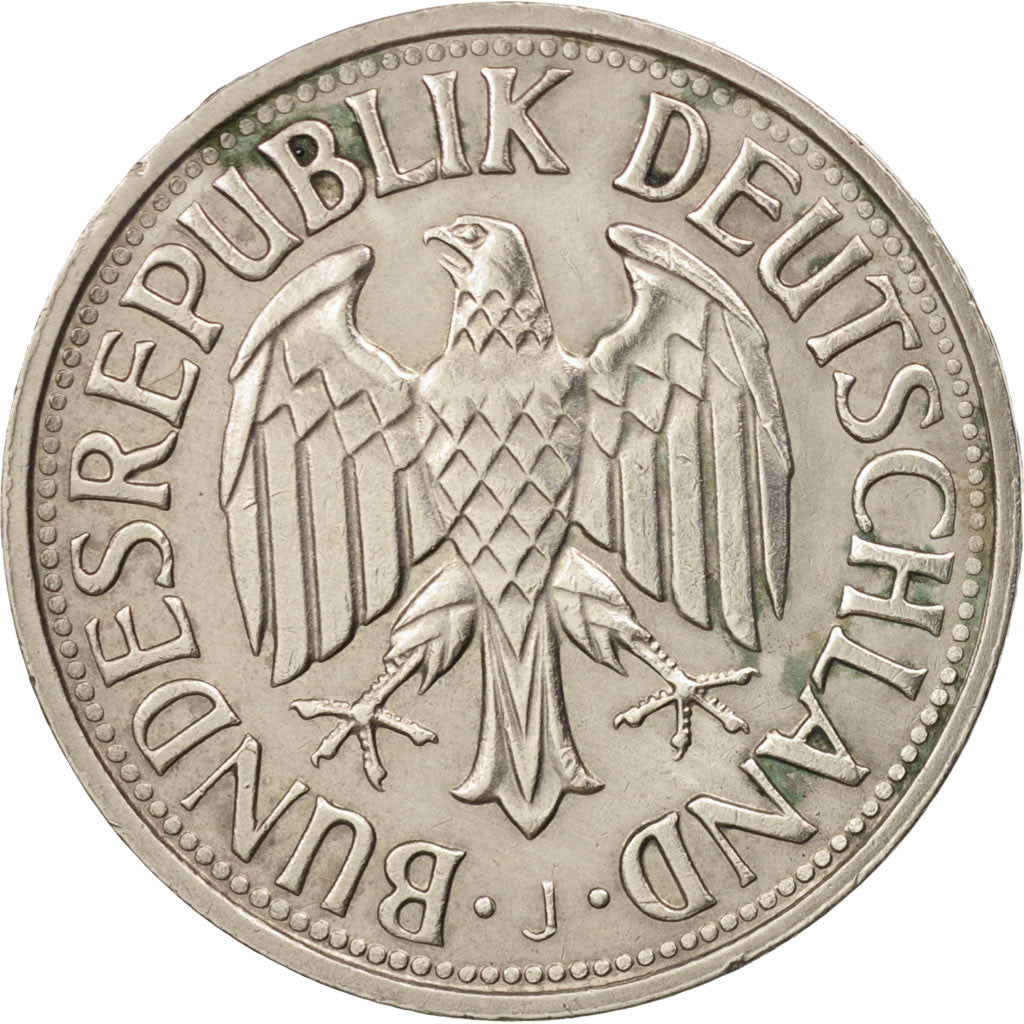 Moneta, GERMANIA - REPUBBLICA FEDERALE, Mark, 1969, Hamburg, SPL-, Rame-nichel