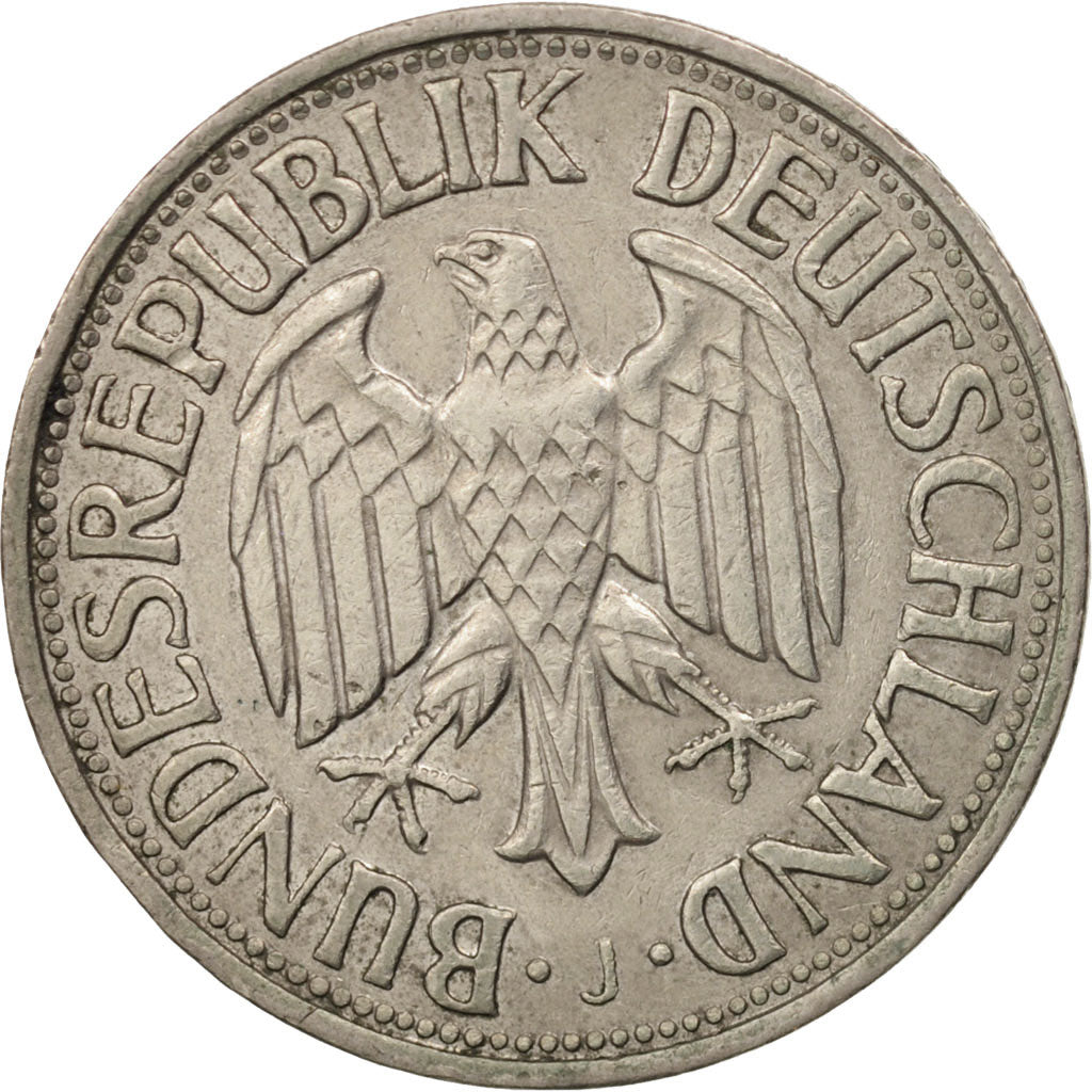 GERMANY - FEDERAL REPUBLIC, Mark, 1970, Hamburg, AU(50-53), KM:110