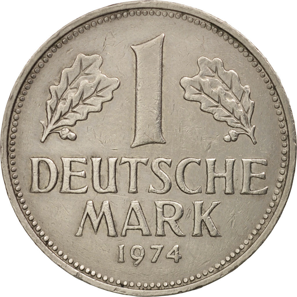 Monnaie, République fédérale allemande, Mark, 1974, Hamburg, SUP