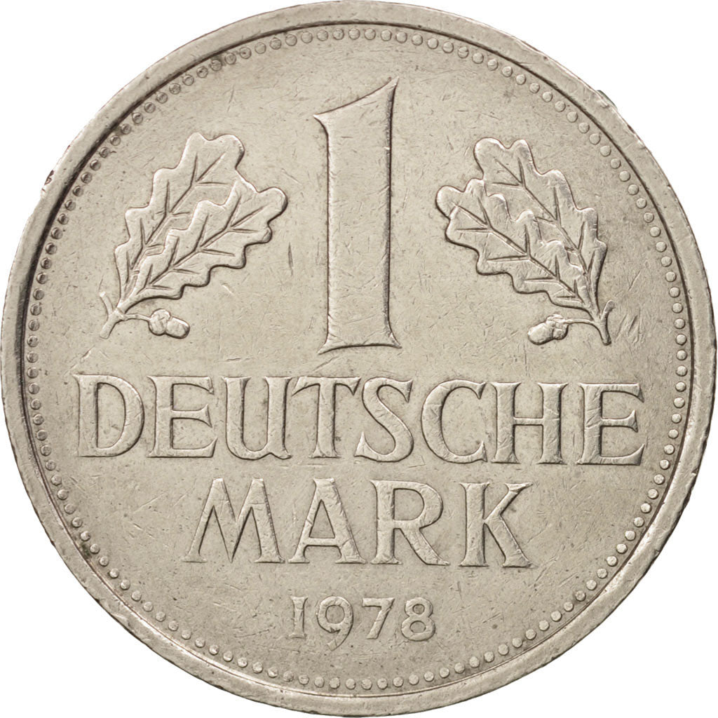 Moneda, ALEMANIA - REPÚBLICA FEDERAL, Mark, 1978, Hamburg, EBC, Cobre -
