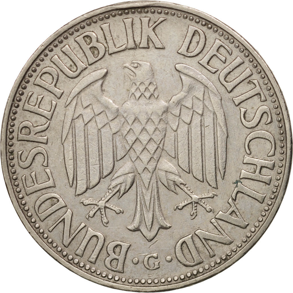 Moneta, GERMANIA - REPUBBLICA FEDERALE, Mark, 1965, Karlsruhe, SPL-