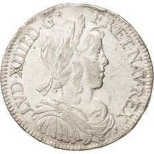 France, Louis XIV, 1/2 Écu, 1652, Paris, TTB, Argent, Gadoury:169