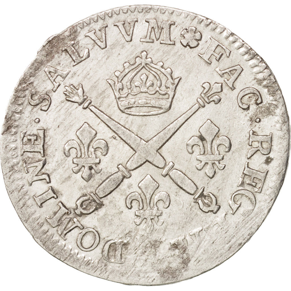 France, Louis XIV, 10 Sols aux insignes, 1706, Paris, AU(50-53), KM:349.1