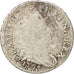 France, Louis XIV, 5 Sols aux insignes, 1704, Strasbourg, B+, Gadoury:108