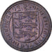 Coin, Guernsey, Elizabeth II, 2 Pence, 1979, Heaton, MS(63), Bronze, KM:28