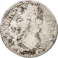 France, Louis XIV, 4 Sols aux 2 L, 1692, Paris, VF(20-25), KM:281.1