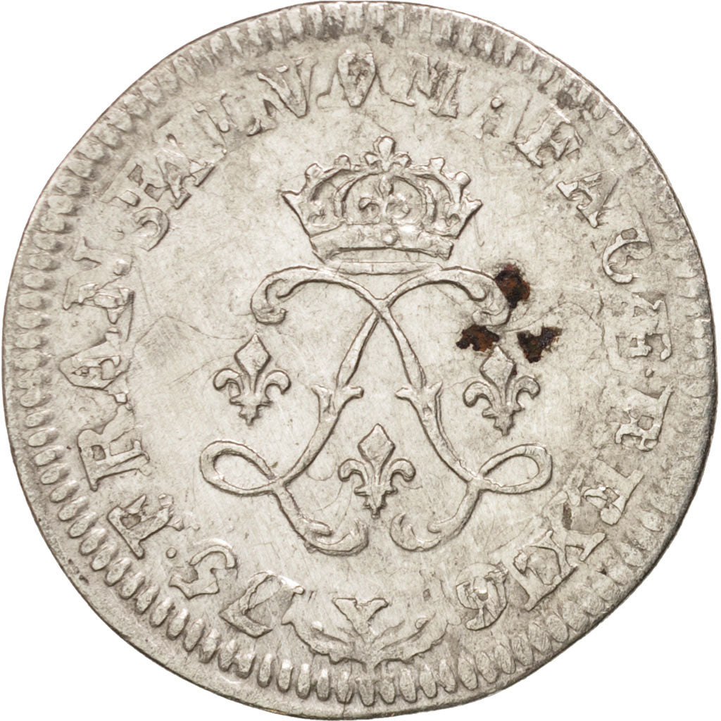 Monnaie, France, Louis XIV, 4 Sols aux 2 L, 4 Sols, 1692, Amiens, TB+, Argent