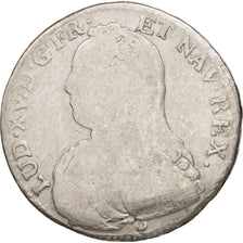 Francia, Louis XV, 1/2 Écu aux branches d'olivier, 1/2 ECU, 44 Sols, 1726, T...