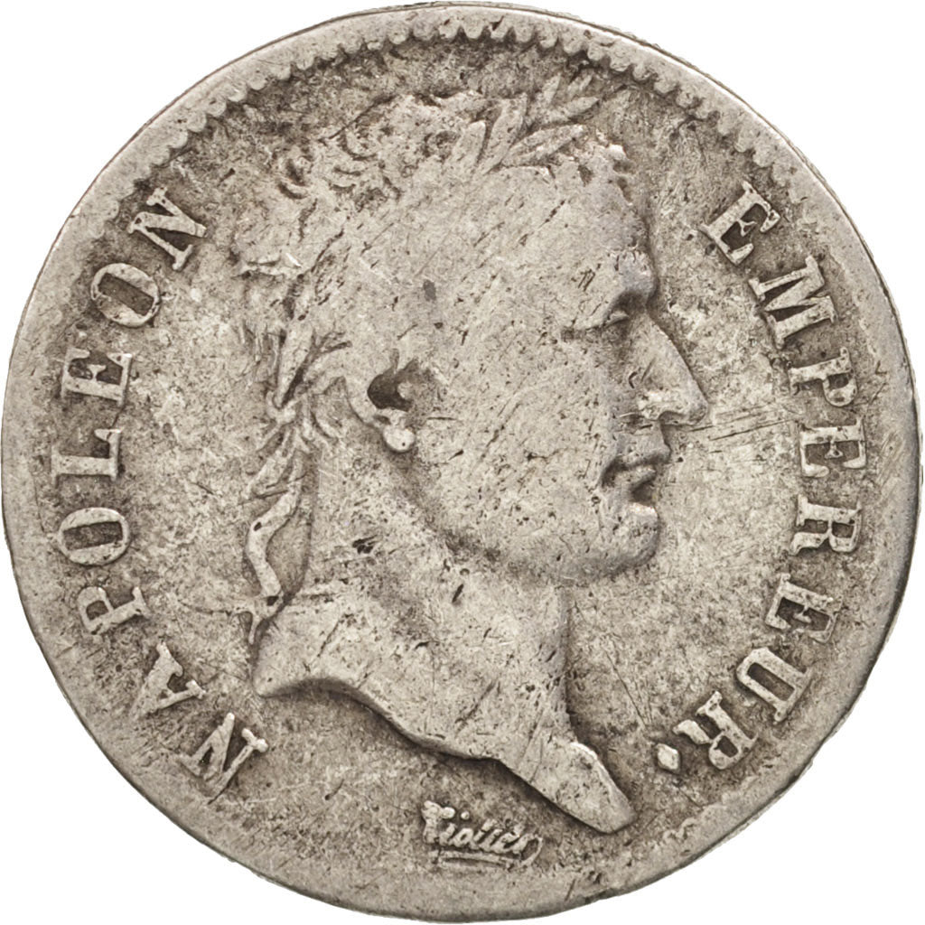 France, Napoléon I, Franc, 1811, Paris, TB, Argent, KM:692.1, Gadoury:447