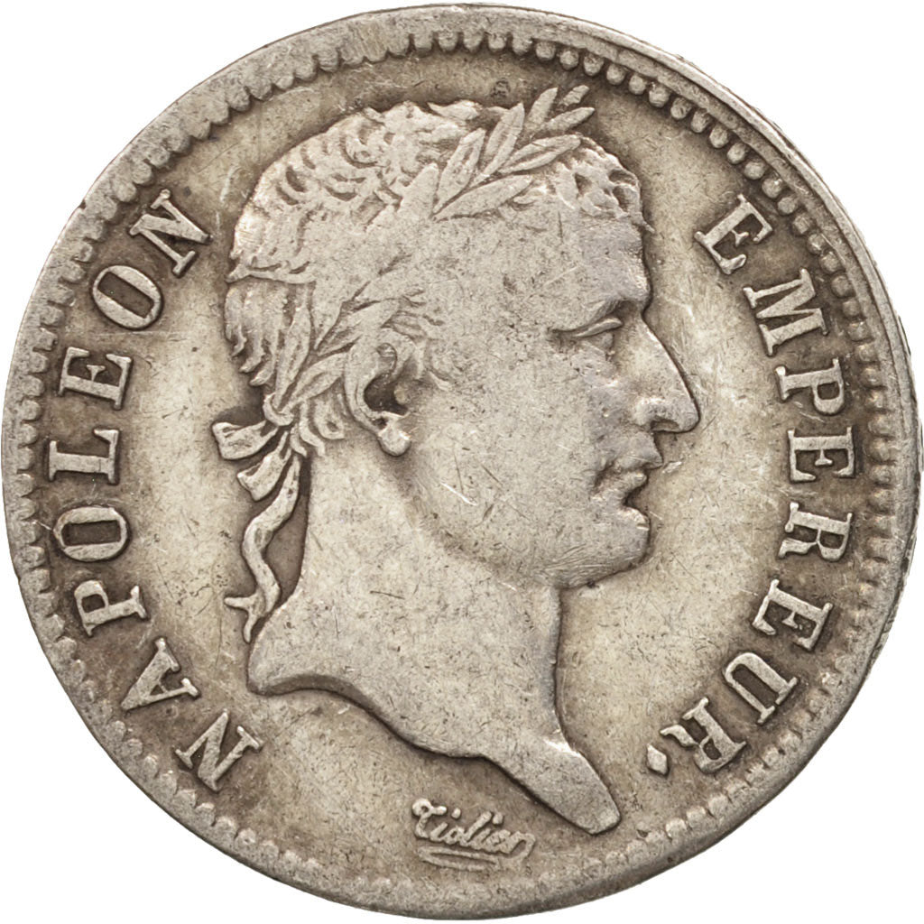 France, Napoléon I, Franc, 1811, Paris, TB+, Argent, KM:692.1, Gadoury:447