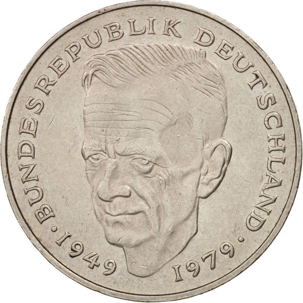 Coin, GERMANY - FEDERAL REPUBLIC, 2 Mark, 1991, Stuttgart, AU(55-58)