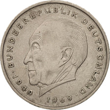 GERMANY - FEDERAL REPUBLIC, 2 Mark, 1974, Karlsruhe, AU(50-53), KM:124