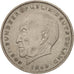 GERMANY - FEDERAL REPUBLIC, 2 Mark, 1974, Karlsruhe, AU(50-53), KM:124