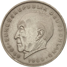 Coin, GERMANY - FEDERAL REPUBLIC, 2 Mark, 1969, Stuttgart, AU(55-58)