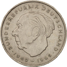 République fédérale allemande, 2 Mark, 1974, Hamburg, TTB+, KM:A127