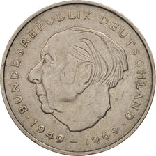 République fédérale allemande, 2 Mark, 1975, Hamburg, TTB, KM:A127