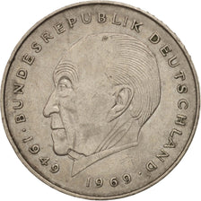 GERMANY - FEDERAL REPUBLIC, 2 Mark, 1983, Munich, EF(40-45), KM:124